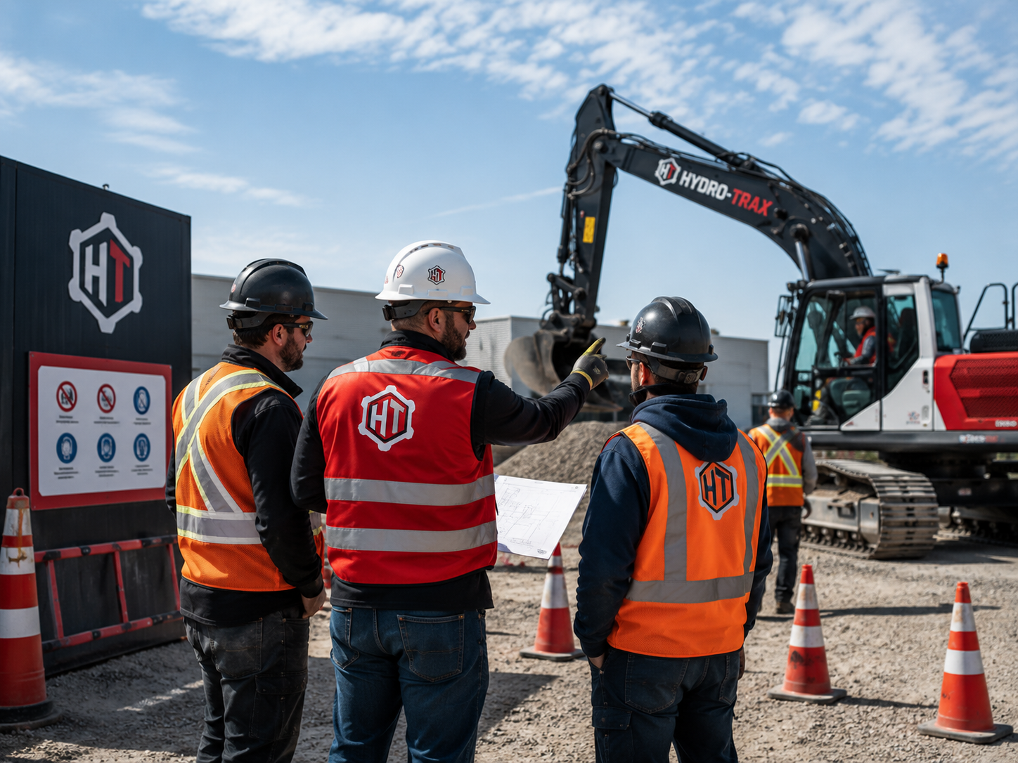 Chantier et encadrement HYDRO-TRAX