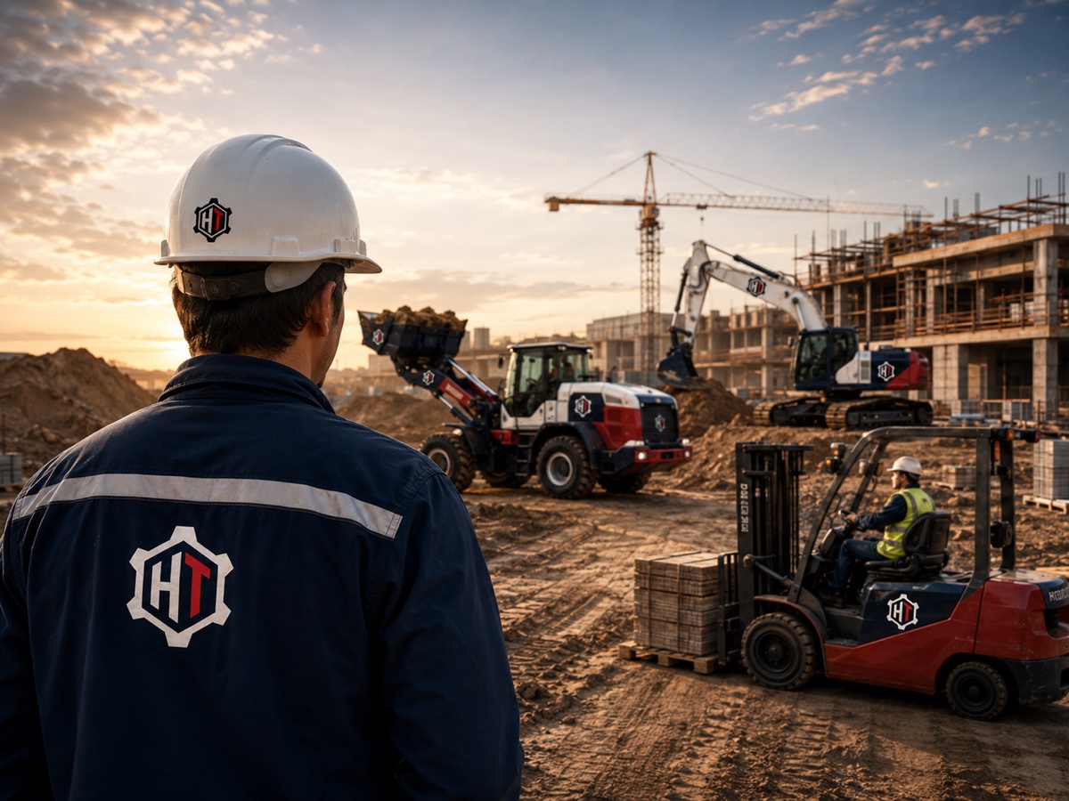 Apprenant HYDRO-TRAX face au chantier
